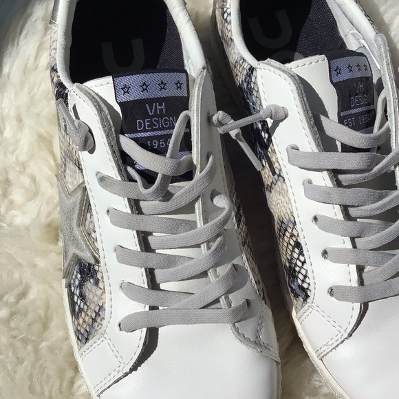 Vintage Havana Kate VH Design Faux Snakeskin Leather Slip-on Sneakers - Picture 6 of 15